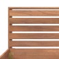 vidaXL Estructura de cama de madera maciza de teca 120x200 cm vidaXL Estructura de cama de madera maciza de teca 120x200 cm