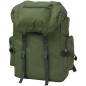 vidaXL Mochila militar 65 L verde vidaXL Mochila militar 65 L verde