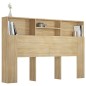 vidaXL Mueble cabecero color roble Sonoma 160x19x103,5 cm vidaXL Mueble cabecero color roble Sonoma 160x19x103,5 cm