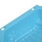 vidaXL Areneros de plástico azul 2 unidades 77x87x21 cm vidaXL Areneros de plástico azul 2 unidades 77x87x21 cm