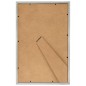 vidaXL Marcos de foto collage de mesa 3 uds plateado 21x29,7 cm