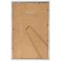 vidaXL Marcos de foto collage de mesa 3 uds plateado 21x29,7 cm