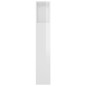 vidaXL Mueble cabecero blanco brillante 220x18,5x104,5 cm vidaXL Mueble cabecero blanco brillante 220x18,5x104,5 cm
