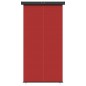 vidaXL Toldo lateral de balcón rojo 175x250 cm vidaXL Toldo lateral de balcón rojo 175x250 cm