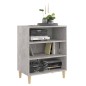 vidaXL Aparador de madera contrachapada gris hormigón 57x35x70 cm vidaXL Aparador de madera contrachapada gris hormigón 57x35x70 cm