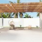 vidaXL Toldo lateral retráctil crema 200x1200 cm vidaXL Toldo lateral retráctil crema 200x1200 cm