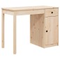 vidaXL Escritorio de madera maciza de pino 100x50x75 cm vidaXL Escritorio de madera maciza de pino 100x50x75 cm