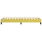 vidaXL Estructura de cama de tela verde 80x200 cm vidaXL Estructura de cama de tela verde 80x200 cm
