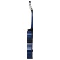 vidaXL Guitarra Clásica Western Cutaway con 6 cuerdas azul 38"    