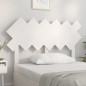 vidaXL Cabecero de cama madera maciza de pino blanco 122,5x3x80,5 cm vidaXL Cabecero de cama madera maciza de pino blanco 122,5x3x80,5 cm