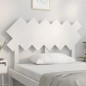 vidaXL Cabecero de cama madera maciza de pino blanco 122,5x3x80,5 cm vidaXL Cabecero de cama madera maciza de pino blanco 122,5x3x80,5 cm