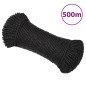 vidaXL Cuerda de trabajo polipropileno negro 8 mm 500 m vidaXL Cuerda de trabajo polipropileno negro 8 mm 500 m