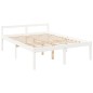 vidaXL Cama para personas mayores madera maciza pino blanca 160x200 cm vidaXL Cama para personas mayores madera maciza pino blanca 160x200 cm