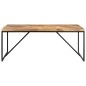 vidaXL Mesa de comedor de madera maciza de acacia y mango 180x90x76 cm vidaXL Mesa de comedor de madera maciza de acacia y mango 180x90x76 cm