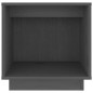 vidaXL Mesitas de noche 2 uds madera maciza de pino gris 40x30x40 cm vidaXL Mesitas de noche 2 uds madera maciza de pino gris 40x30x40 cm