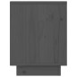 vidaXL Mesitas de noche 2 uds madera maciza de pino gris 40x30x40 cm vidaXL Mesitas de noche 2 uds madera maciza de pino gris 40x30x40 cm