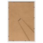 vidaXL Marcos de fotos collage de mesa 3 uds blanco MDF 13x18 cm