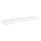 vidaXL Estantes de pared 2 unidades blanco brillo 40x9x3 cm vidaXL Estantes de pared 2 unidades blanco brillo 40x9x3 cm