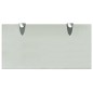 vidaXL Estante flotante de cristal 40x20 cm 8 mm vidaXL Estante flotante de cristal 40x20 cm 8 mm