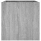 vidaXL Jardinera madera contrachapada gris Sonoma 40x40x40 cm vidaXL Jardinera madera contrachapada gris Sonoma 40x40x40 cm
