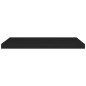 vidaXL Estantes flotantes de pared 2 uds MDF negro 80x23,5x3,8 cm vidaXL Estantes flotantes de pared 2 uds MDF negro 80x23,5x3,8 cm