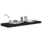 vidaXL Estantes flotantes de pared 2 uds MDF negro 80x23,5x3,8 cm vidaXL Estantes flotantes de pared 2 uds MDF negro 80x23,5x3,8 cm