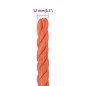vidaXL Cuerda de trabajo polipropileno naranja 12 mm 50 m vidaXL Cuerda de trabajo polipropileno naranja 12 mm 50 m