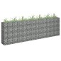 vidaXL Arriate de gaviones de acero galvanizado 270x30x90 cm vidaXL Arriate de gaviones de acero galvanizado 270x30x90 cm