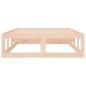 vidaXL Estructura de cama de madera maciza 90x200 cm vidaXL Estructura de cama de madera maciza 90x200 cm