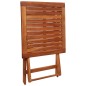 vidaXL Mesa y sillas bistró plegables 3 pzas madera maciza de acacia vidaXL Mesa y sillas bistró plegables 3 pzas madera maciza de acacia