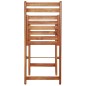 vidaXL Mesa y sillas bistró plegables 3 pzas madera maciza de acacia vidaXL Mesa y sillas bistró plegables 3 pzas madera maciza de acacia