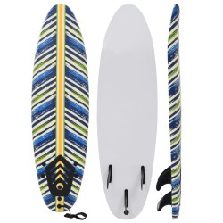vidaXL Tabla de surf 170 cm hojas