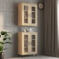 vidaXL Armario colgante de pared roble Sonoma 69,5x34x90 cm vidaXL Armario colgante de pared roble Sonoma 69,5x34x90 cm