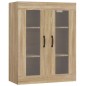vidaXL Armario colgante de pared roble Sonoma 69,5x34x90 cm vidaXL Armario colgante de pared roble Sonoma 69,5x34x90 cm