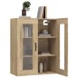 vidaXL Armario colgante de pared roble Sonoma 69,5x34x90 cm vidaXL Armario colgante de pared roble Sonoma 69,5x34x90 cm