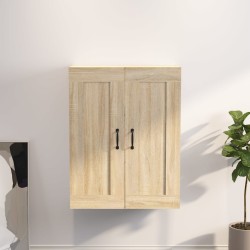 vidaXL Armario colgante de pared roble Sonoma 69,5x32,5x90 cm