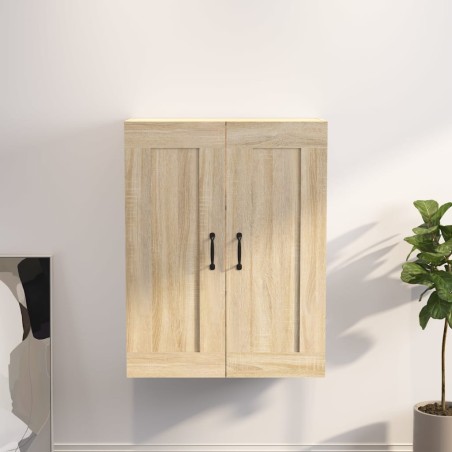 vidaXL Armario colgante de pared roble Sonoma 69,5x32,5x90 cm