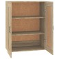vidaXL Armario colgante de pared roble Sonoma 69,5x32,5x90 cm