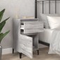 vidaXL Mesitas de noche 2 uds color gris Sonoma 40x35x70 cm vidaXL Mesitas de noche 2 uds color gris Sonoma 40x35x70 cm