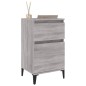 vidaXL Mesitas de noche 2 uds color gris Sonoma 40x35x70 cm vidaXL Mesitas de noche 2 uds color gris Sonoma 40x35x70 cm
