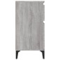 vidaXL Mesitas de noche 2 uds color gris Sonoma 40x35x70 cm vidaXL Mesitas de noche 2 uds color gris Sonoma 40x35x70 cm