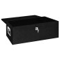 vidaXL Caja de almacenaje de aluminio negro 90x47x33,5 cm vidaXL Caja de almacenaje de aluminio negro 90x47x33,5 cm