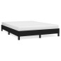 vidaXL Estructura de cama de tela negro 140x190 cm vidaXL Estructura de cama de tela negro 140x190 cm