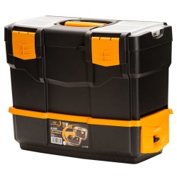 vidaXL Caja de herramientas PP 420x220x340 mm