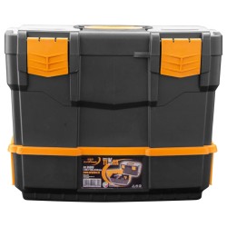 vidaXL Caja de herramientas PP 420x220x340 mm