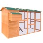 vidaXL Gallinero de madera 295x163x170 cm vidaXL Gallinero de madera 295x163x170 cm