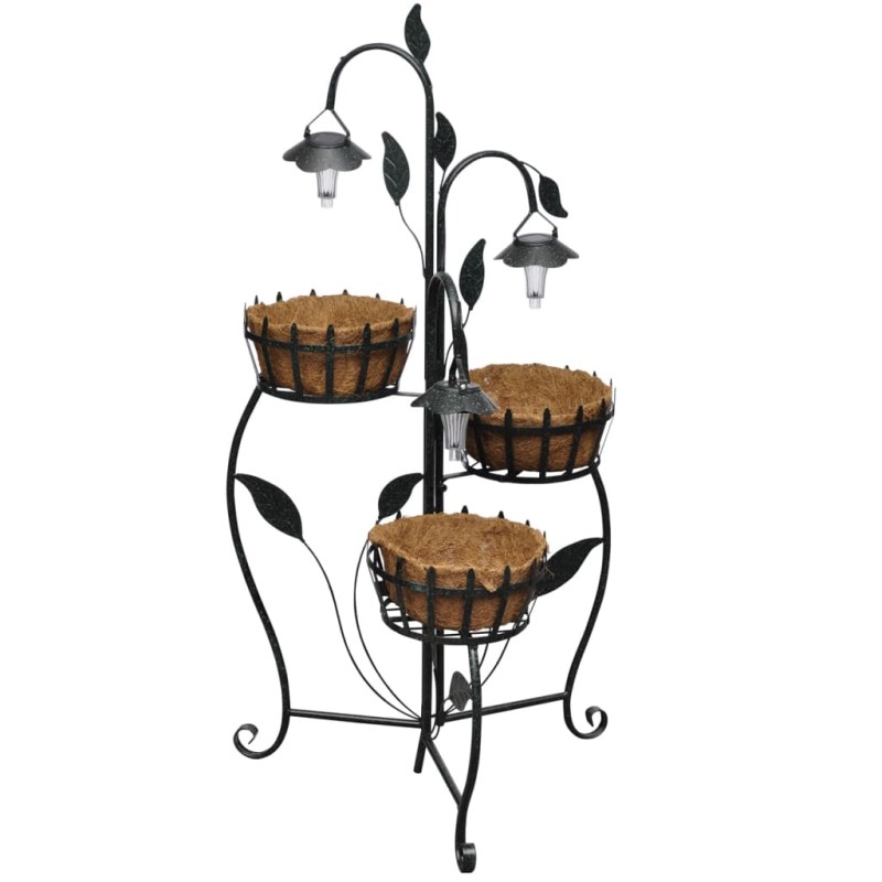 Cesta Para Plantas Con Luces LED Cesta Para Plantas Con Luces LED