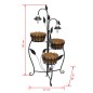 Cesta Para Plantas Con Luces LED Cesta Para Plantas Con Luces LED