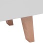 vidaXL Mueble para TV MDF blanco brillante 150x35x48,5 cm