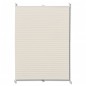 Plisé Para Ventana Persiana 70X125cm Crema